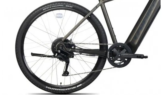 rower crossowy elektryczny unibike falcon men 2024 zielony 2